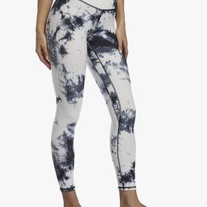 YUNOGA Women's Ultra Soft High Waisted Seamless Leggings Yoga Pants tie dye